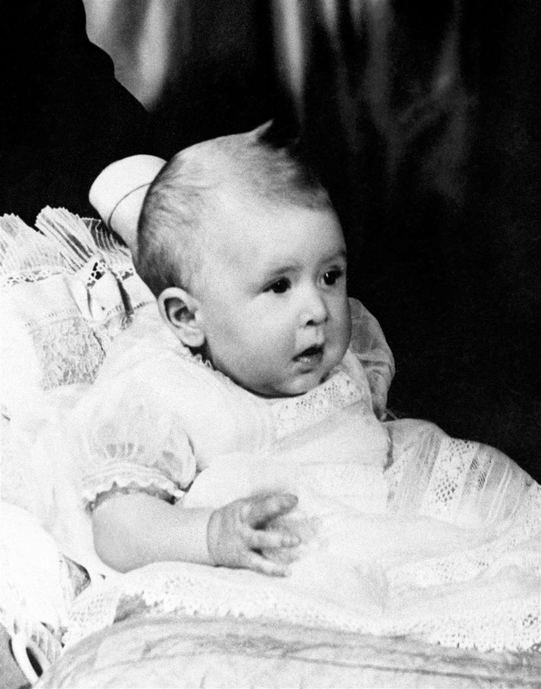 A baby Prince Charles (PA)