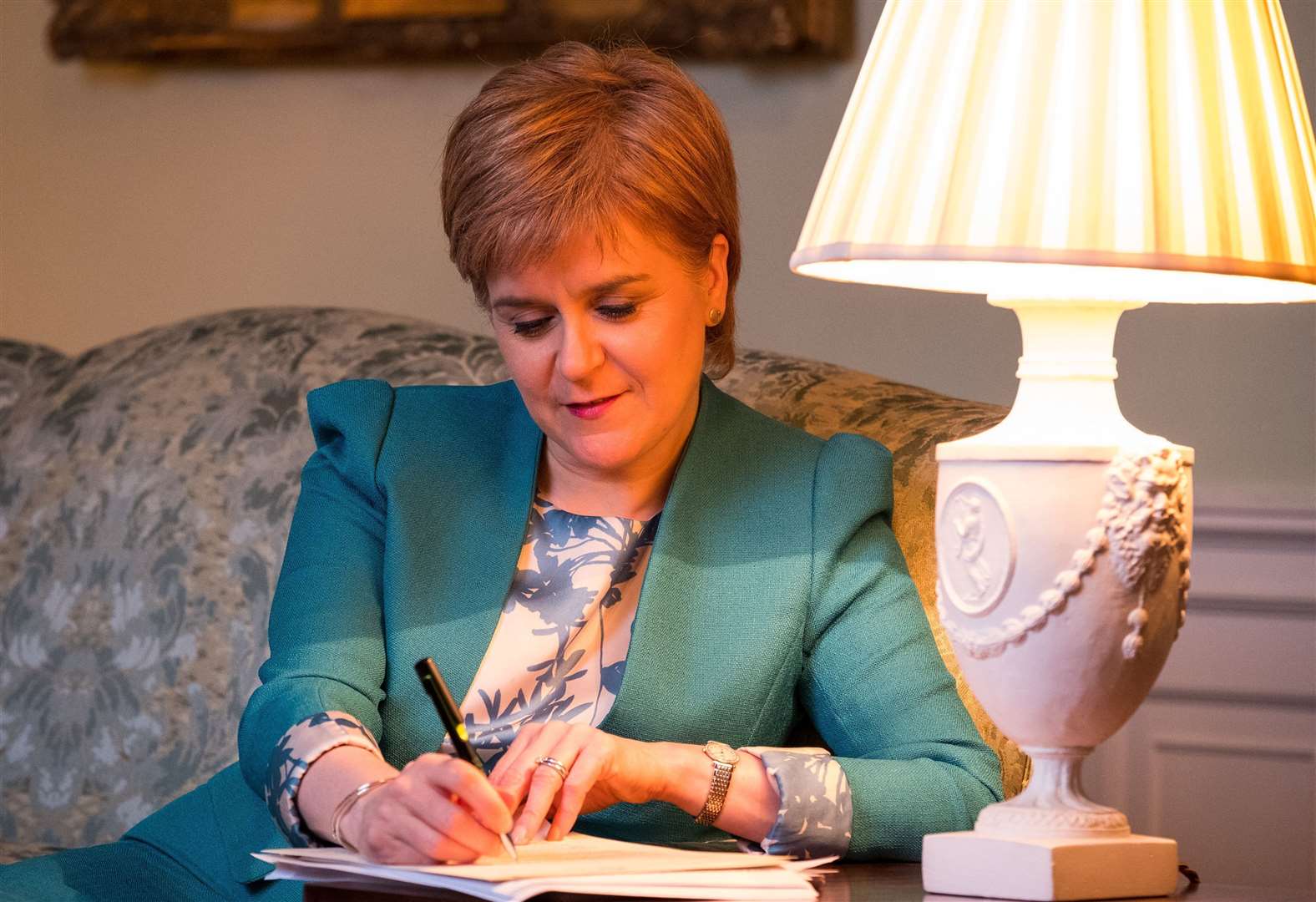 First Minister Nicola Sturgeon has been pressing the case for a second independence referendum. (Scottish Government/PA)