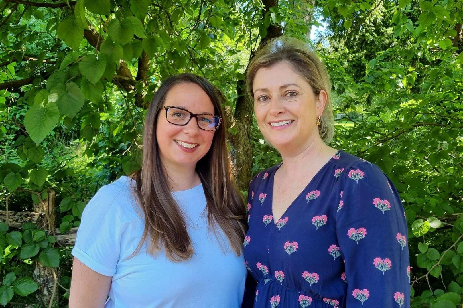 Generous Giving Assistant Victoria Alford (left) and Generous Giving Advisor Lindsay Yates (right) who make up the Generous Giving team in Canterbury Diocese