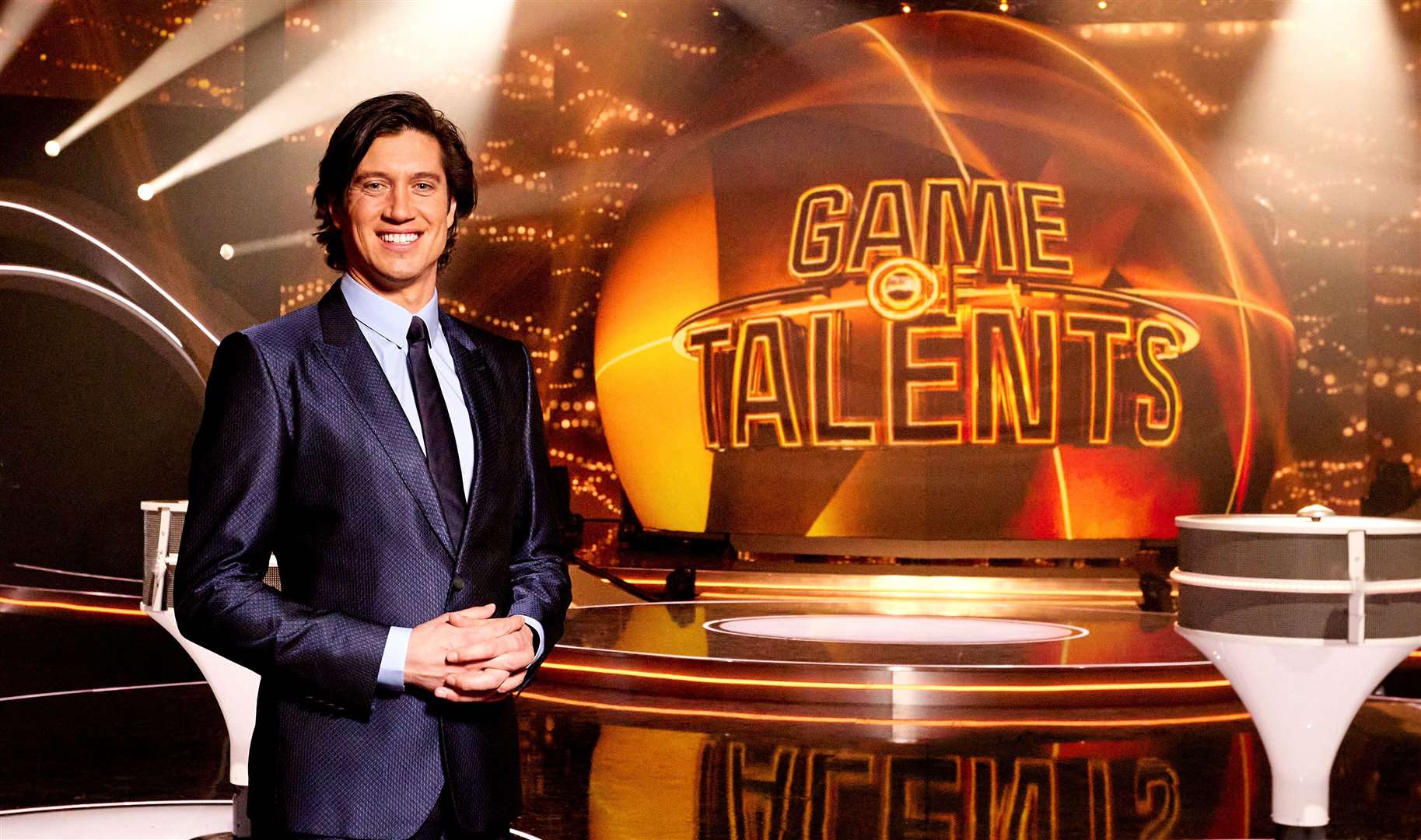 ITV's Game of Talents hosted by Vernon Kay filmed at Maidstone Studios