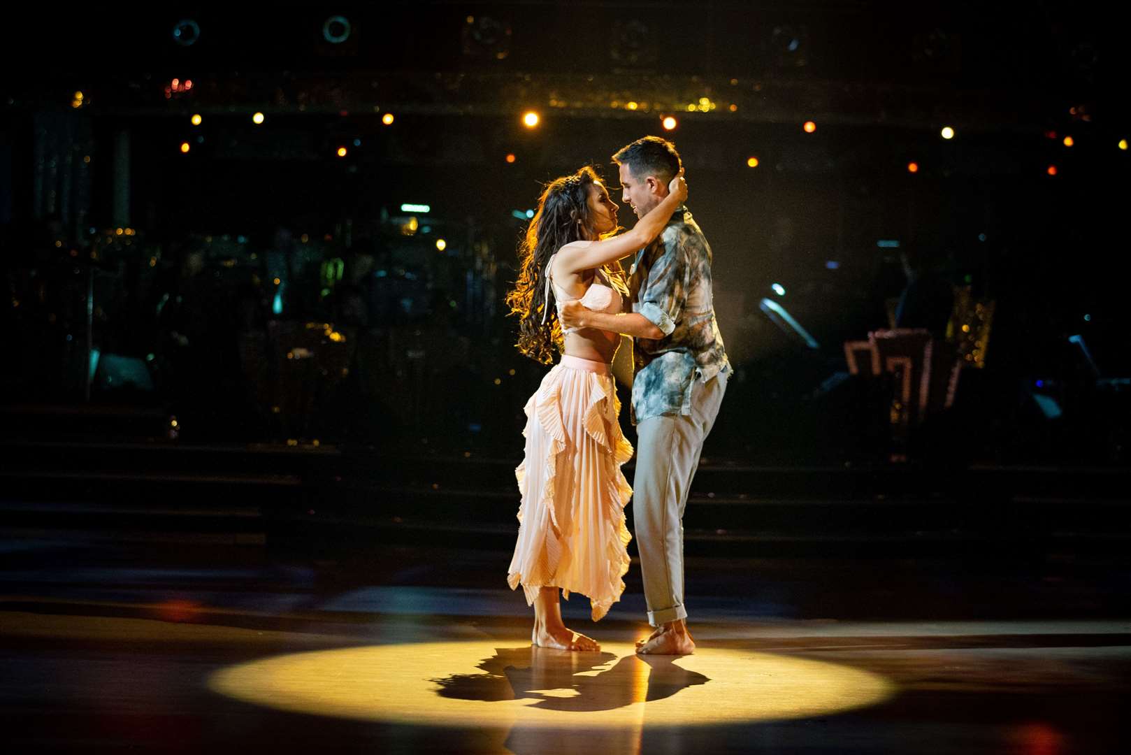 Strictly Come Dancing Janette Manrara, Will Bayley. Picture: BBC Photographer Guy Levy (19790879)