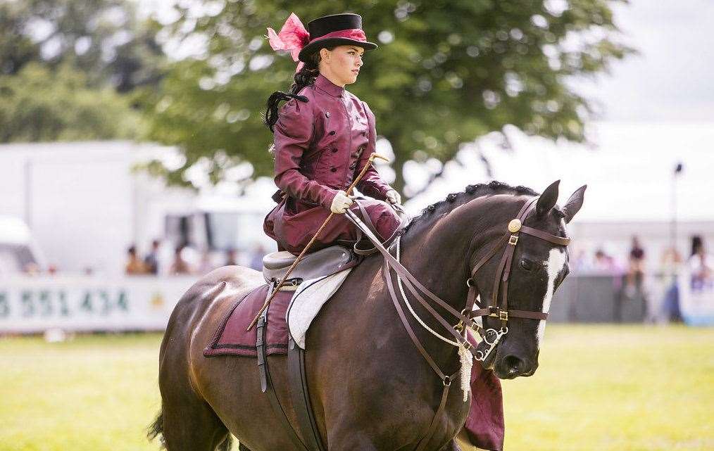 Horse entries at the Kent County Show Picture: Thomas Alexander