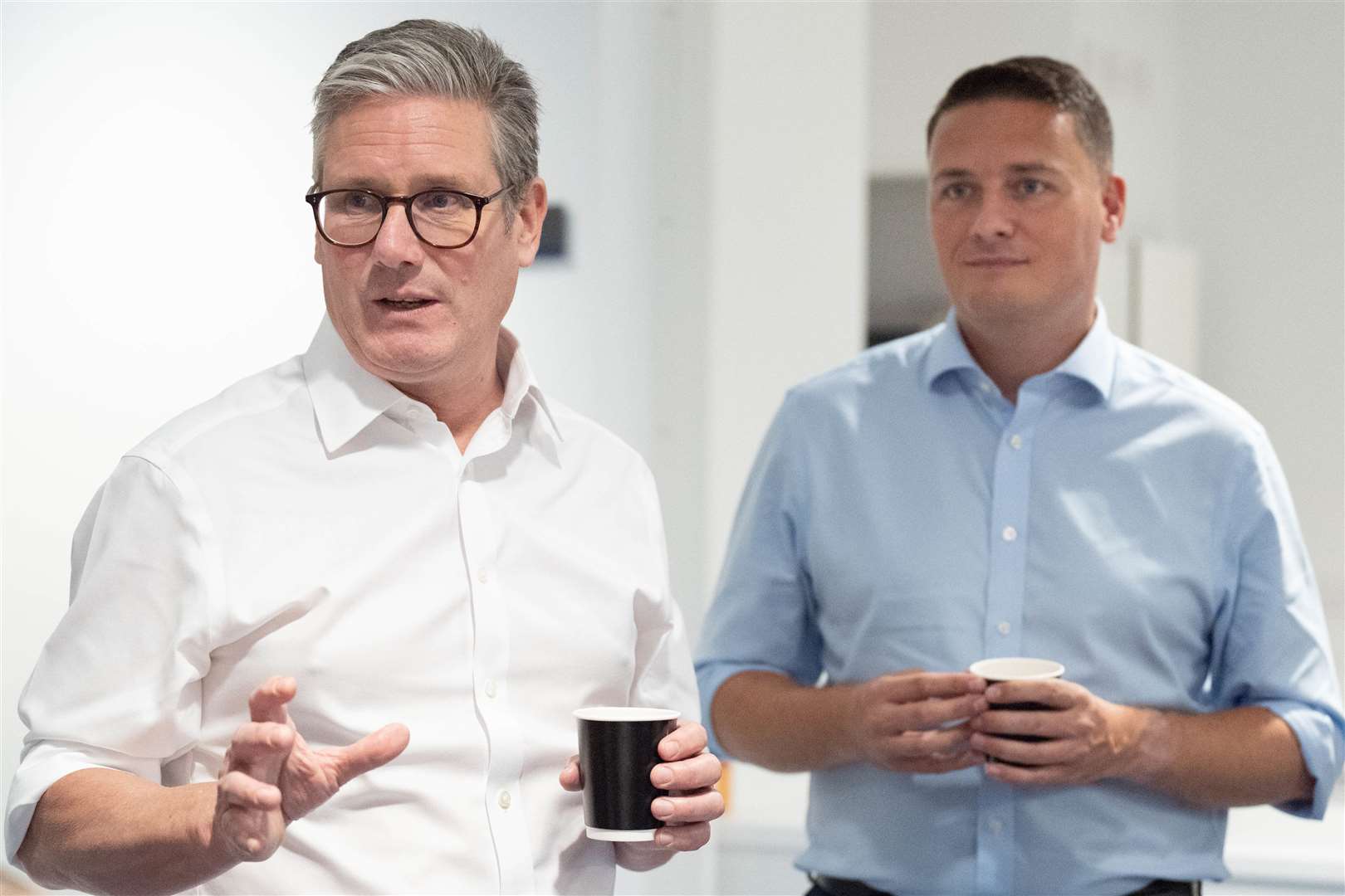 Sir Keir Starmer, left, and Health Secretary Wes Streeting have previously suggested weight loss jabs could play a role in boosting the economy and easing pressure on the NHS (Stefan Rousseau/PA)