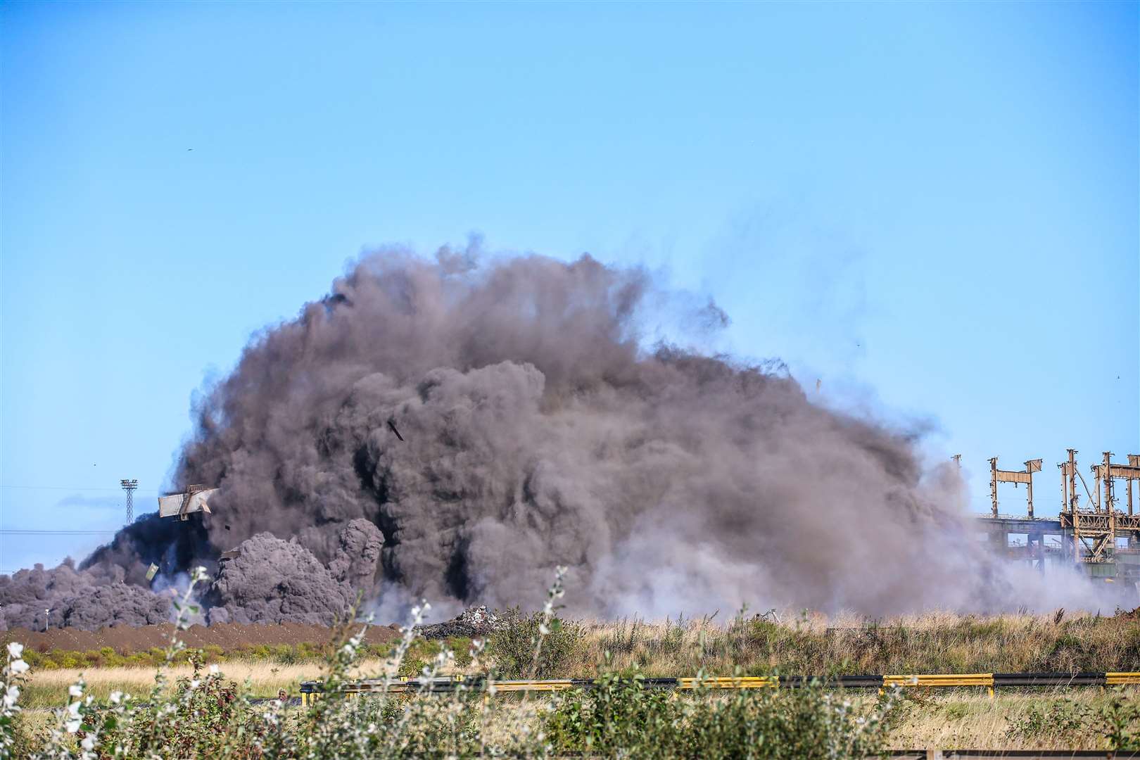 The plant was closed seven years ago when SSI UK was liquidated (Tom Banks/Teesworks)