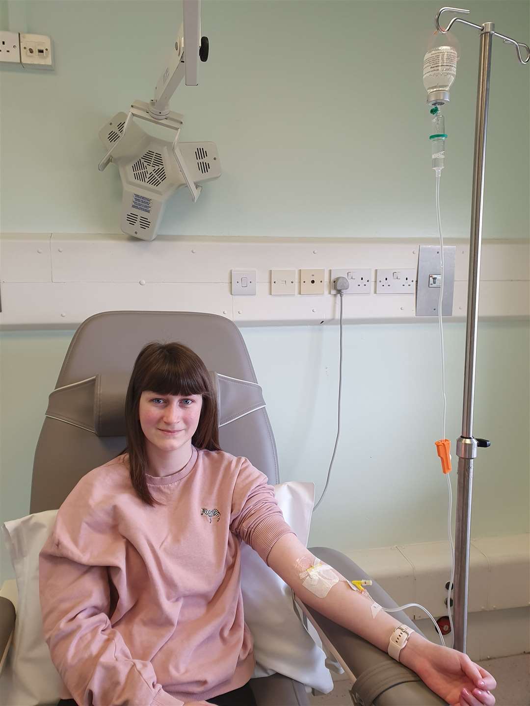 Natalie Beeton relies on immunoglobulin medicines to protect against serious illness due to her immunodeficiency (NHS Blood and Transplant)