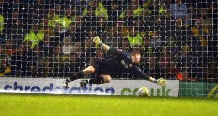 Charlton keeper Rob Elliott could do little to stop this Leroy Lita goal. Picture: Barry Goodwin