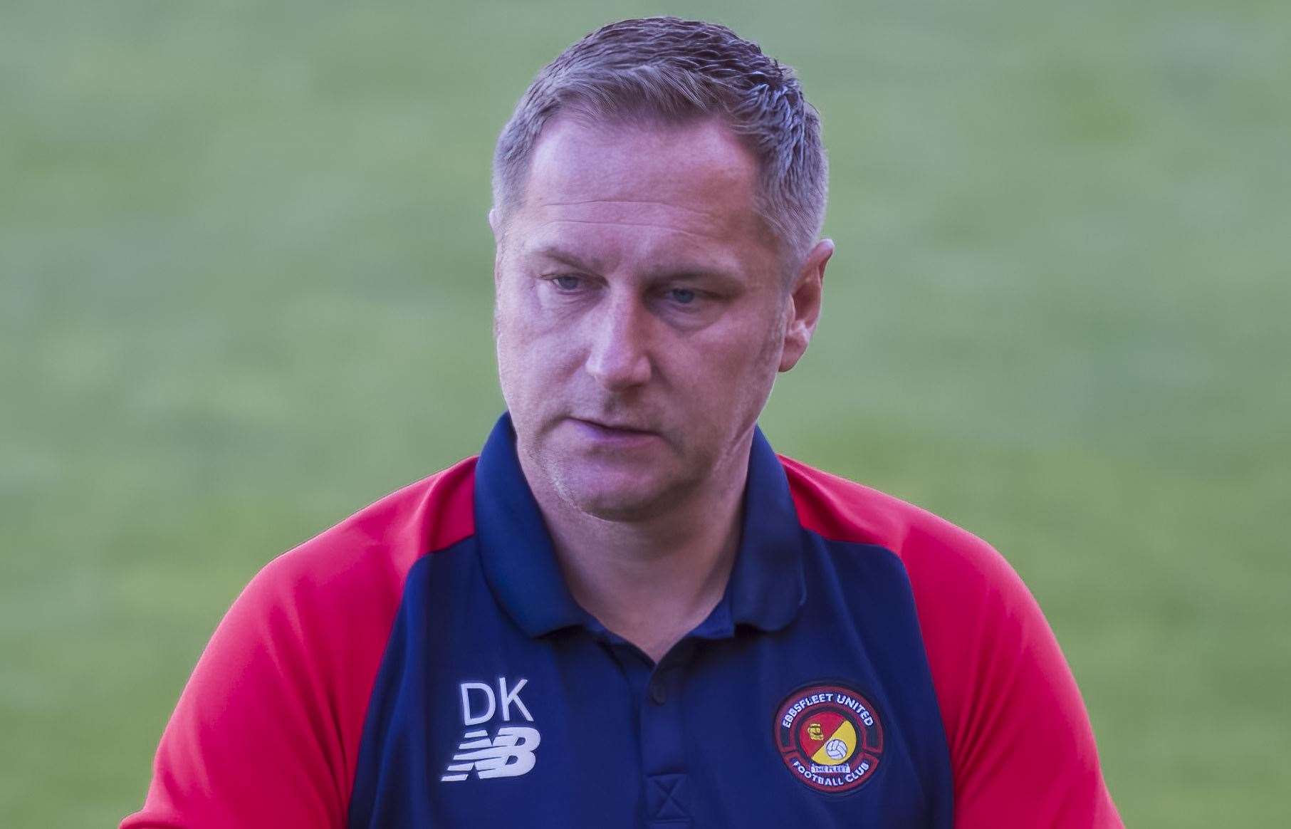 Ebbsfleet manager Dennis Kutrieb. Picture: Ed Miller/EUFC