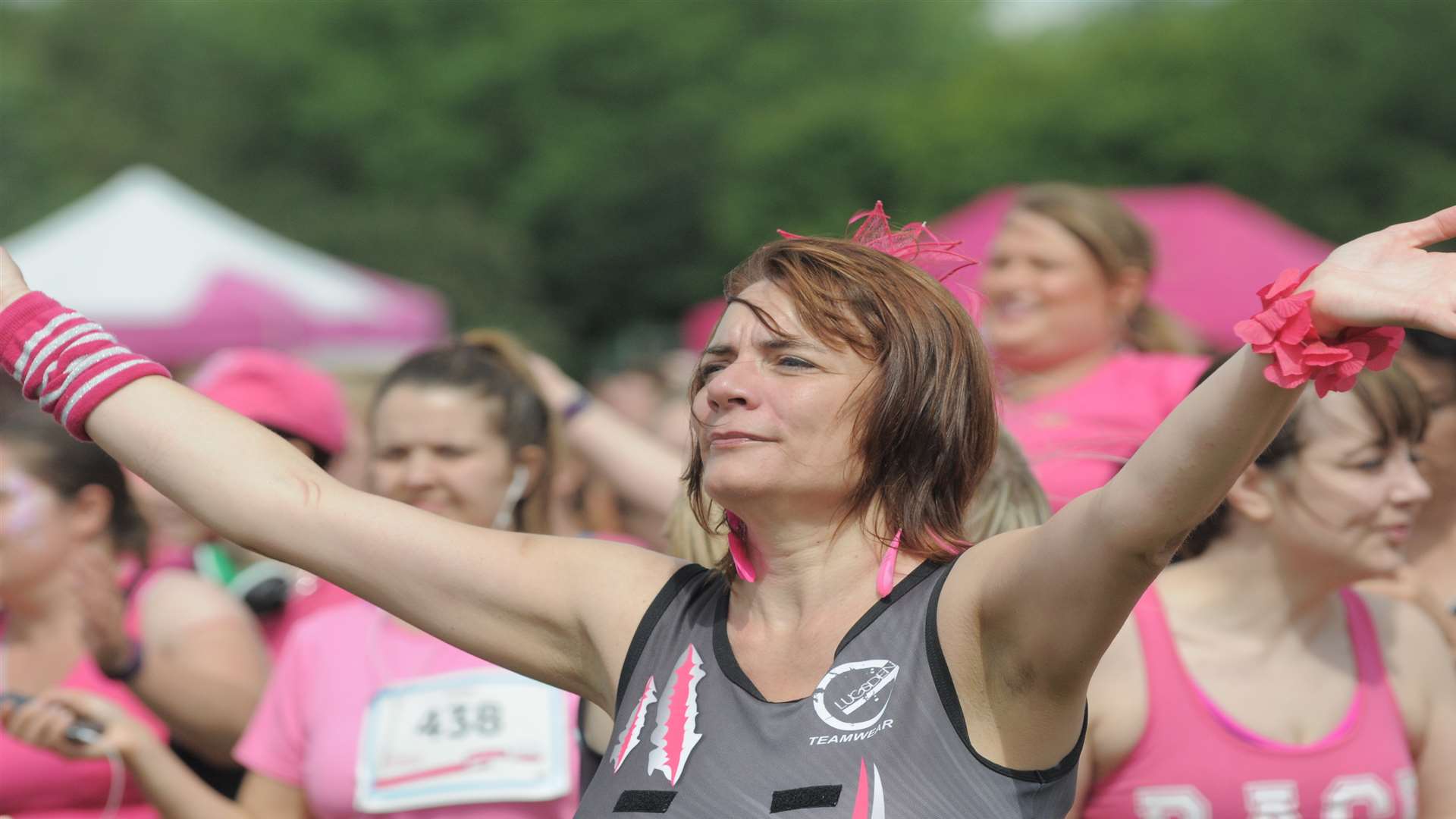 Race for Life at Mote Park, Maidstone last year