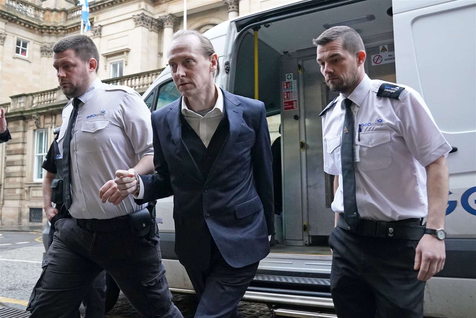 Andrew Innes arriving at Edinburgh High Court (Andrew Milligan/PA)