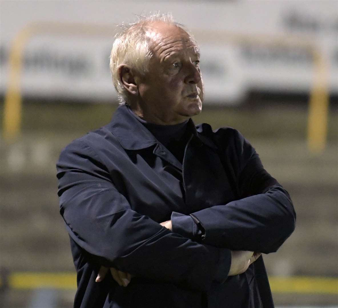 Folkestone manager Neil Cugley Picture: Barry Goodwin