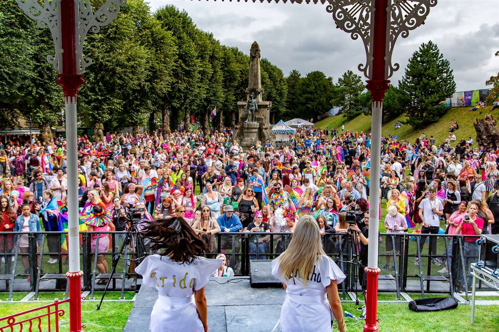 Huge crowds are expected in Dane John Gardens for Canterbury Pride this weekend. Picture: Canterbury Pride