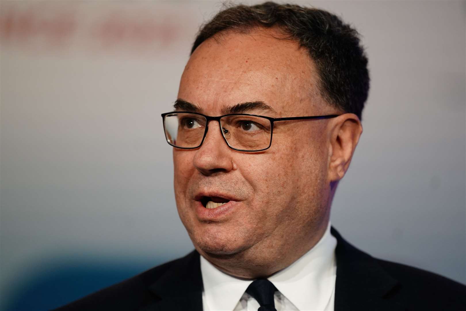 Andrew Bailey, Governor of the Bank of England, said some firms were beginning to increase profit margins, adding to the rise in prices (Jordan Pettitt/PA)