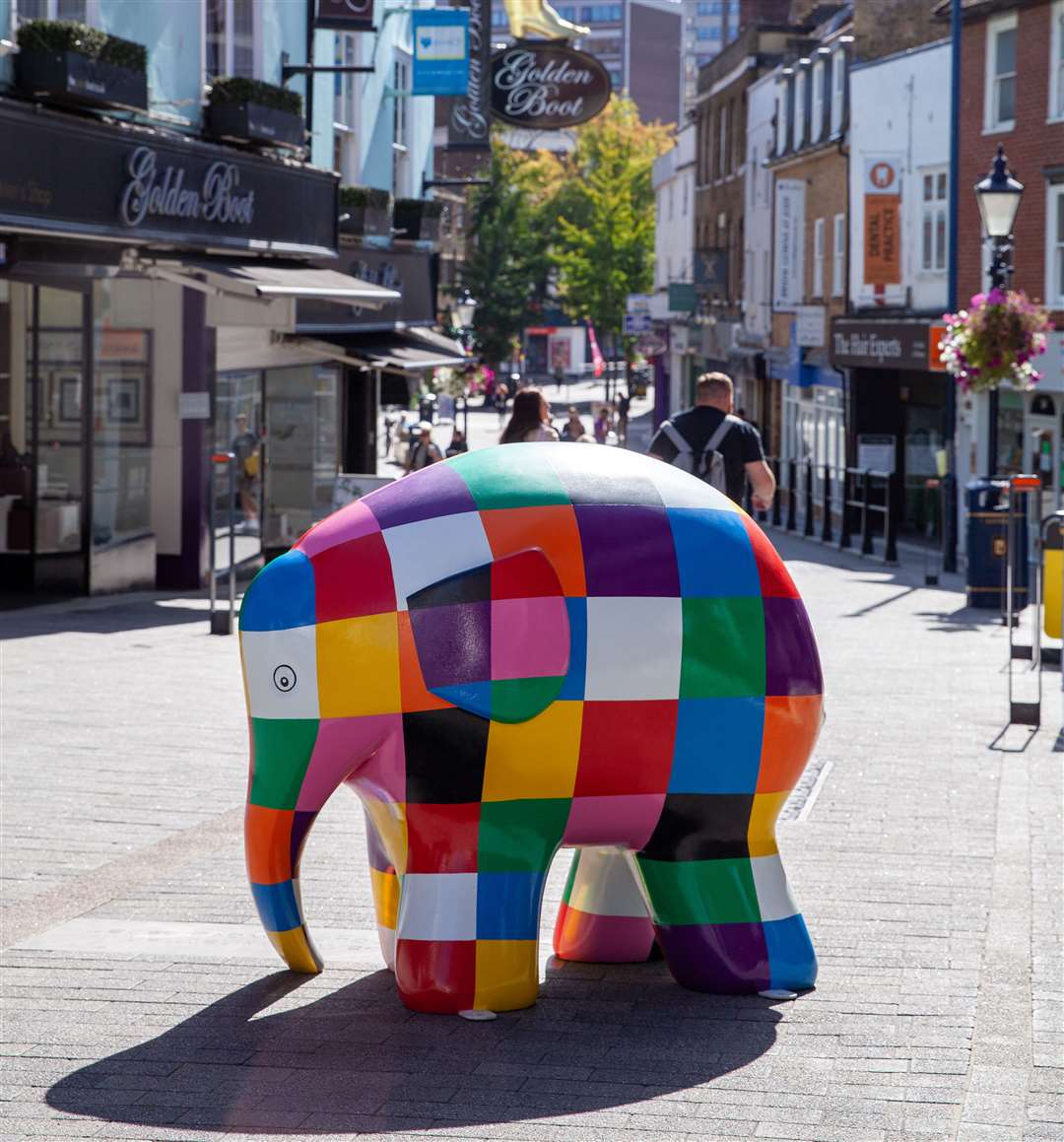The elephant sculptures will be scattered around Maidstone. Picture: Heart of Kent Hospice