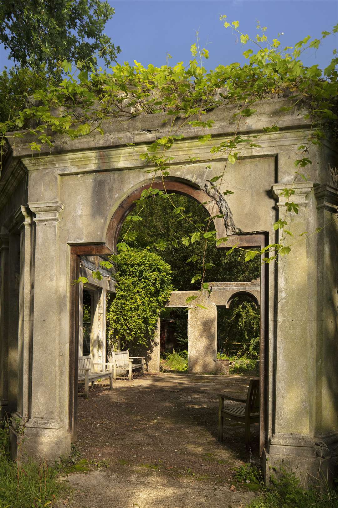 Warley Place in Essex which features the remains of a natural garden created by Ellen Willmott, one of the country’s most influential women horticulturalists (Historic England Archive/PA)