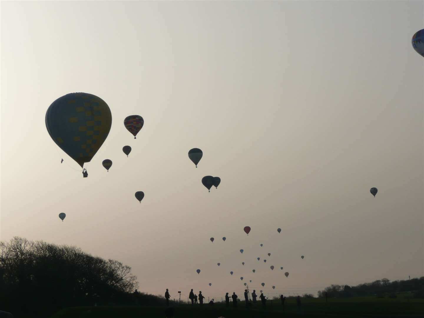 The record-breaking 2011 hot air balloon crossing of the Channel