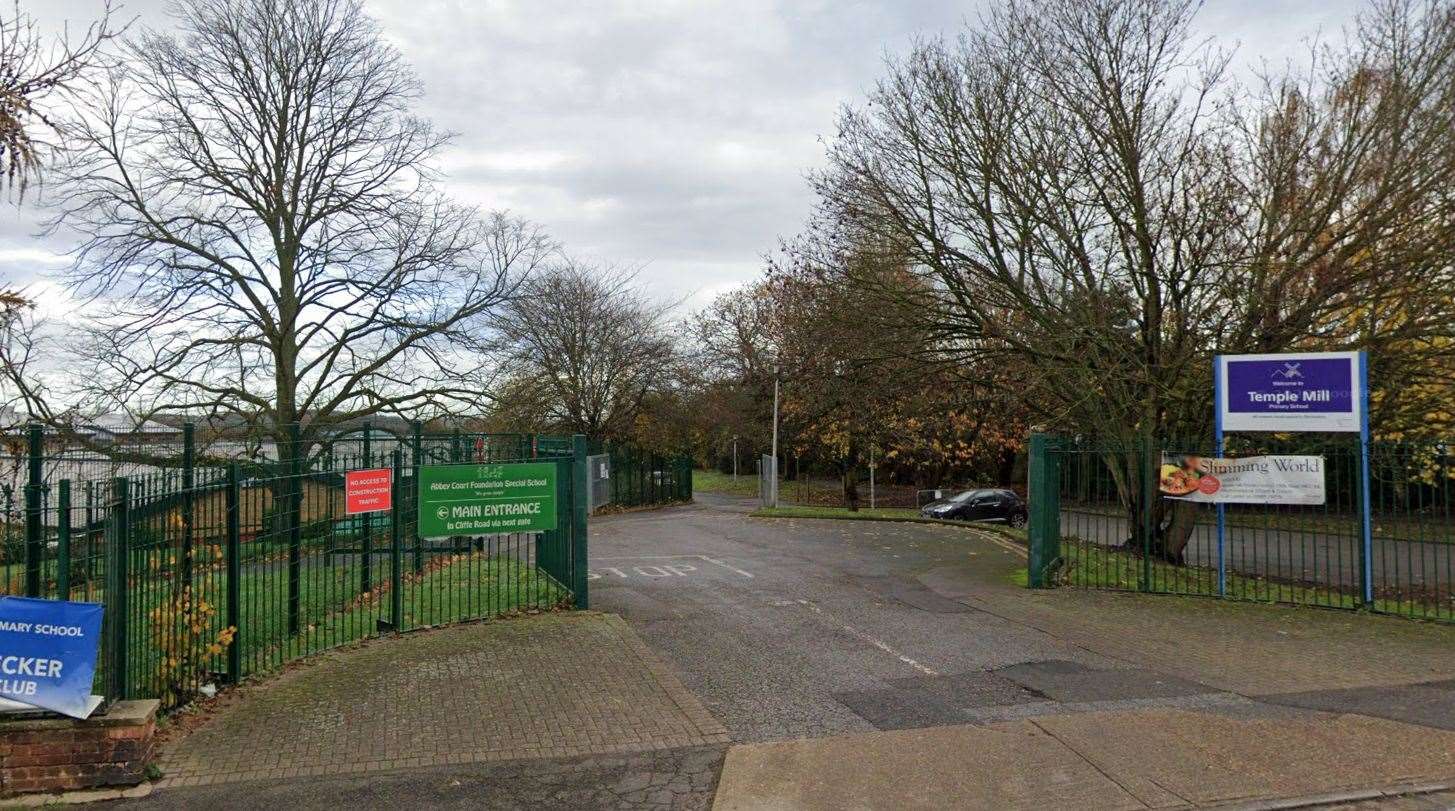 Temple Mill Primary School, in Cliffe Road, Rochester. Picture: Google Maps