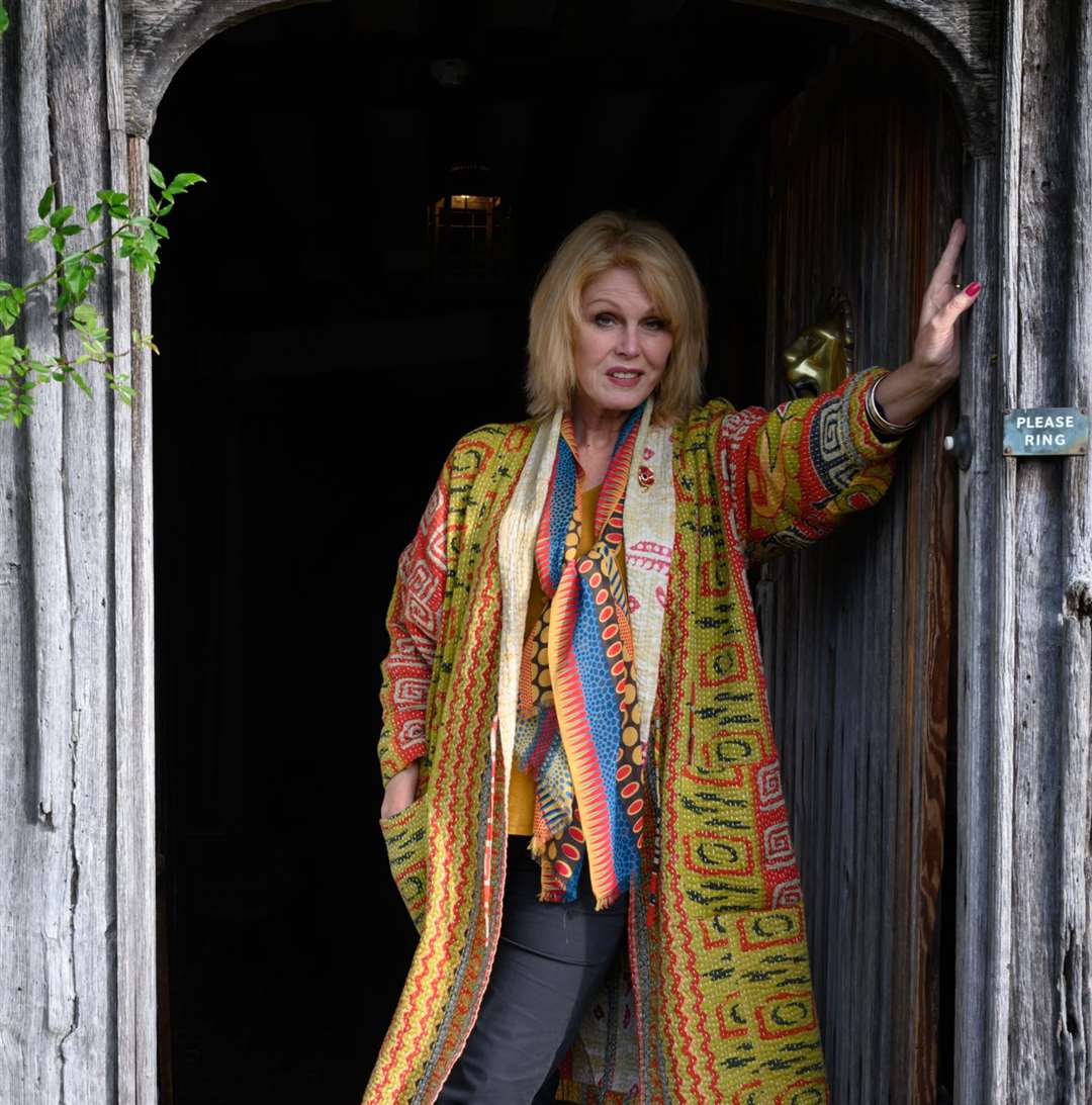 Joanna Lumley at Smallhythe Place, Tenterden Picture: National Trust/Peter Mould