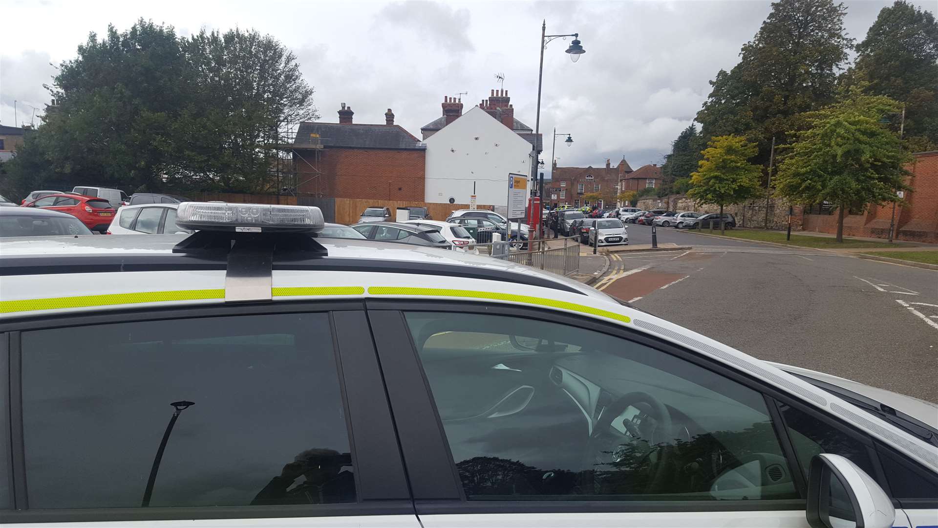 Police in the Longport area of Canterbury