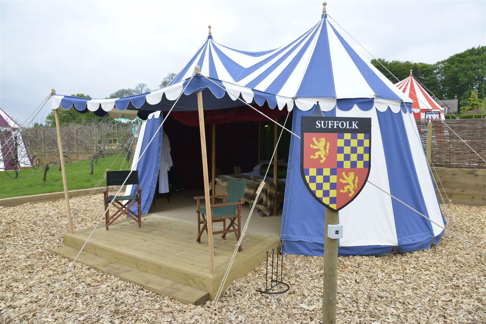 Leeds Castle glamping Picture: Martin Apps