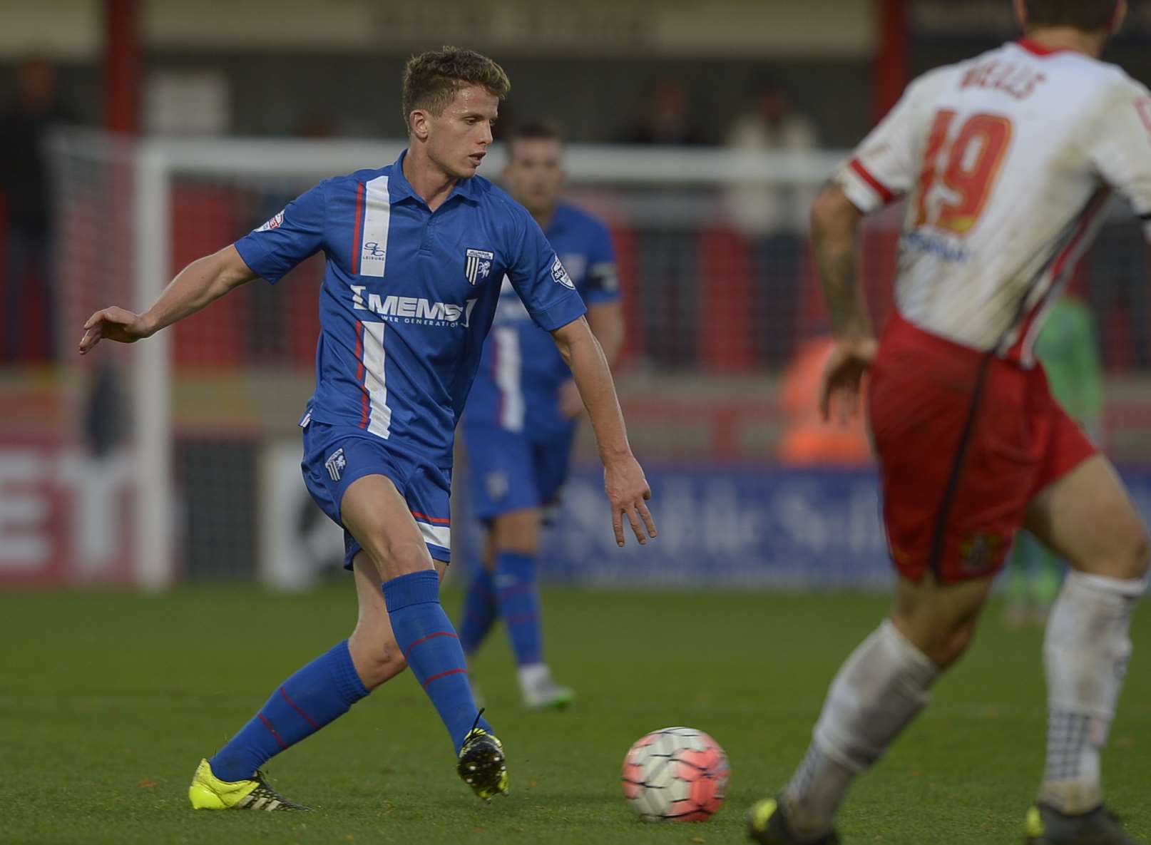 Jordan Houghton brings the ball forward. Picture: Barry Goodwin