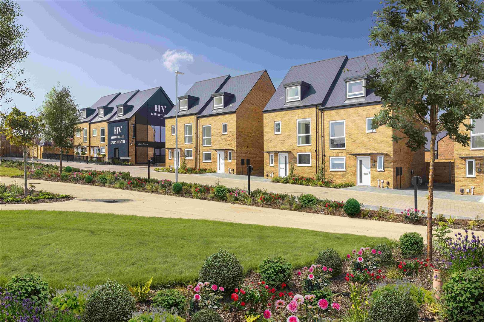 A CGI of how Bellway believes its development will look