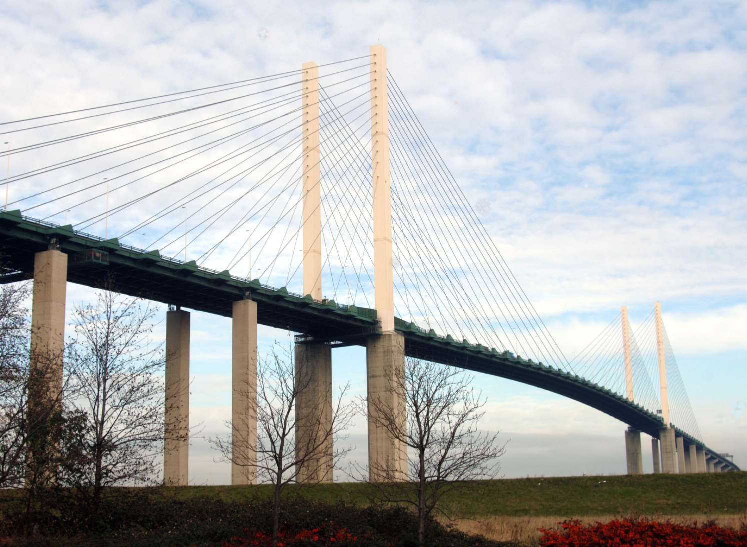 The Queen Elizabeth II Bridge at Dartford