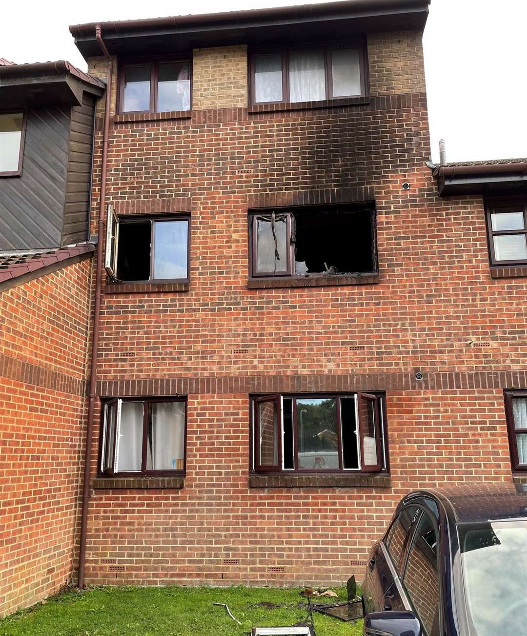 Fire rips through flats in The Goodwins, Tunbridge Wells