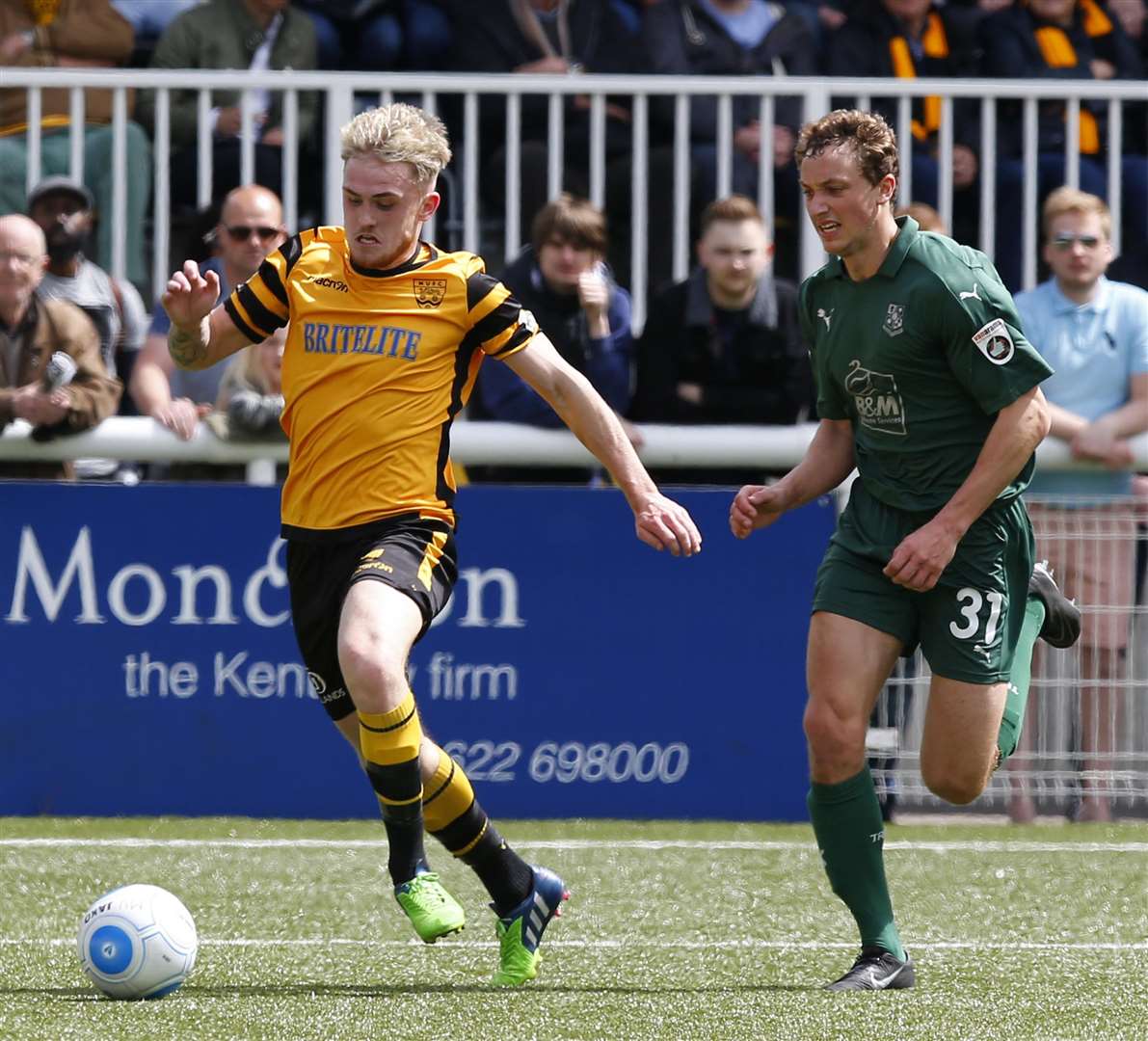Maidstone have ruled out a return for Bobby-Joe Taylor Picture: Andy Jones