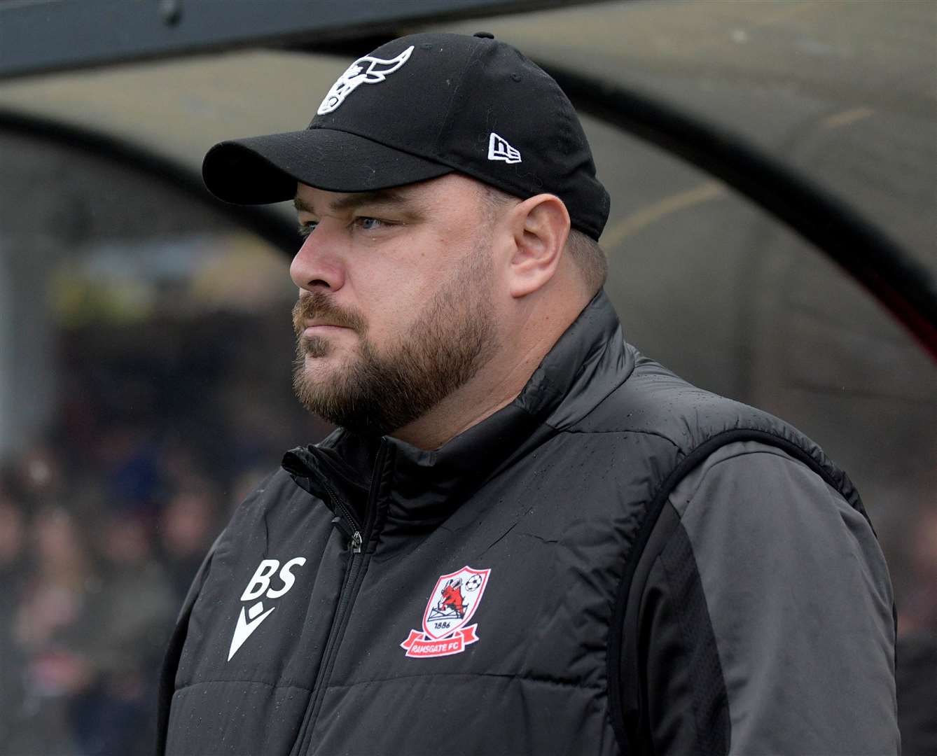 Ramsgate manager Ben Smith. Picture: Barry Goodwin