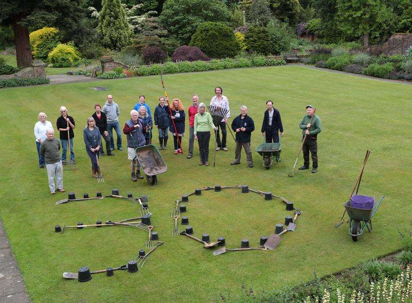 The garden is celebrating the 30th anniversary of its volunteer week.