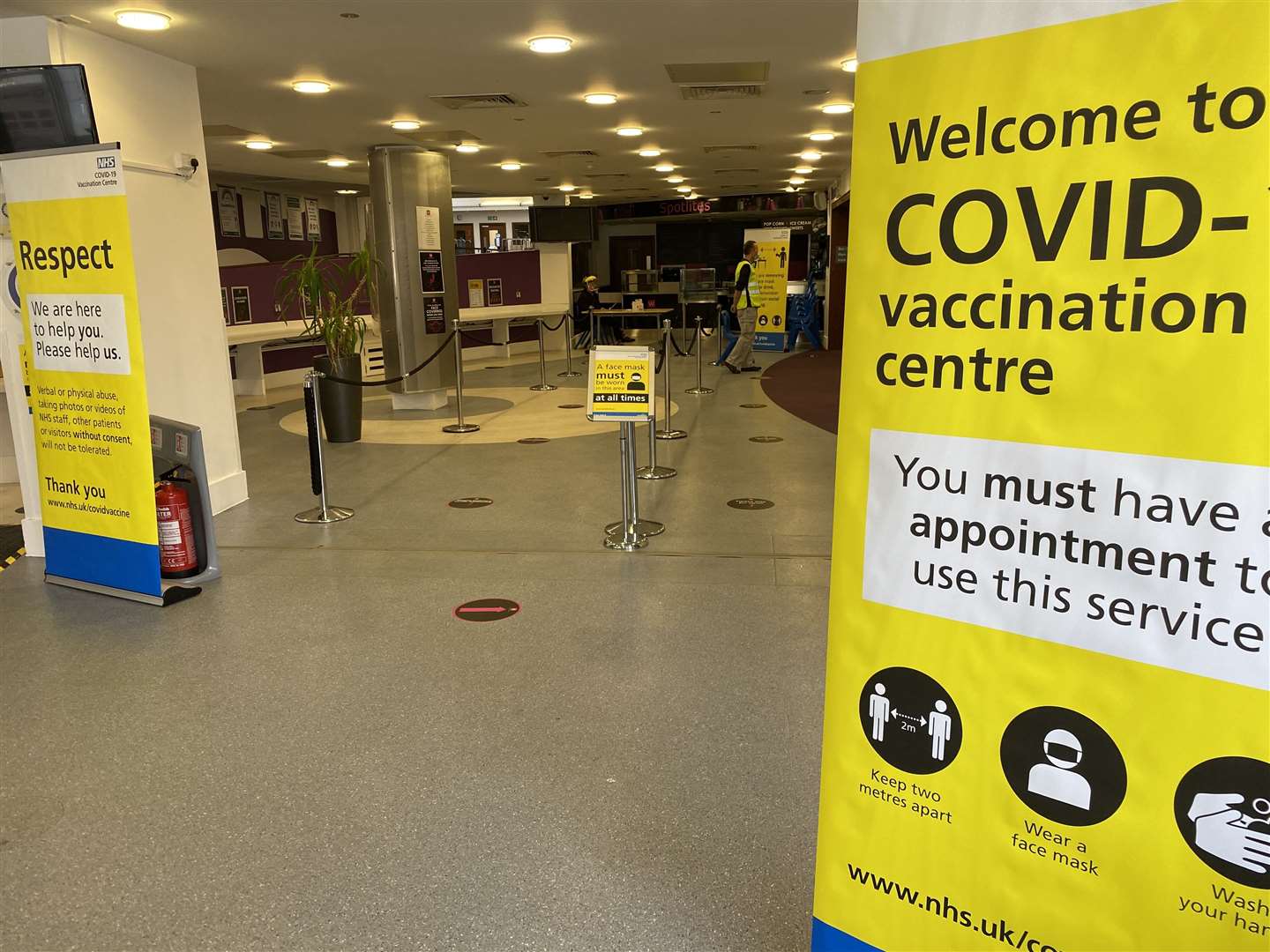 The Covid vaccination centre at Gravesend's Woodville theatre is to shut in the coming weeks