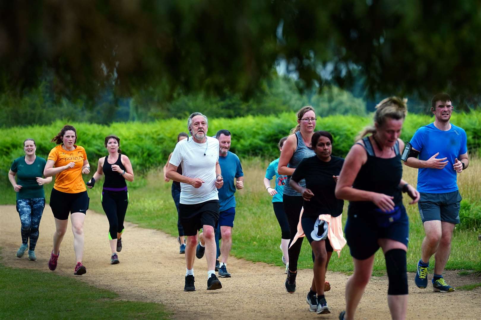 Bushy Park remains one of the most popular parkrun locations (Victoria Jones/PA)