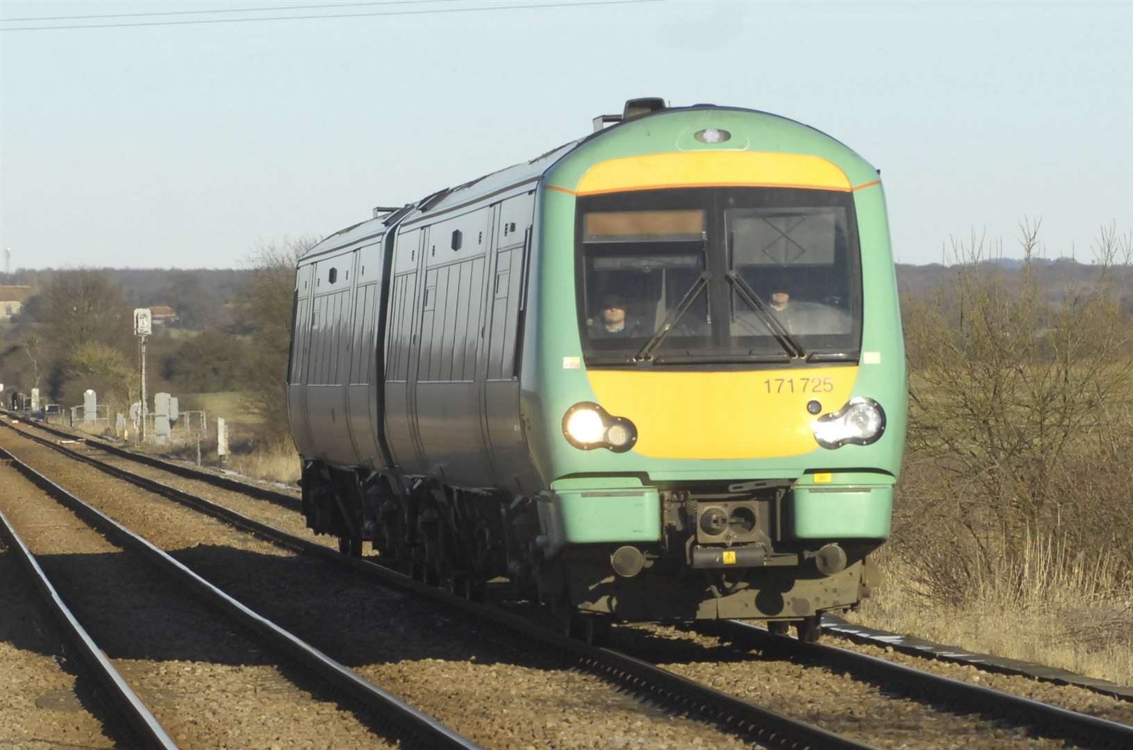 A Southern train came off the tracks at sidings in Tonbridge. Stock pic.