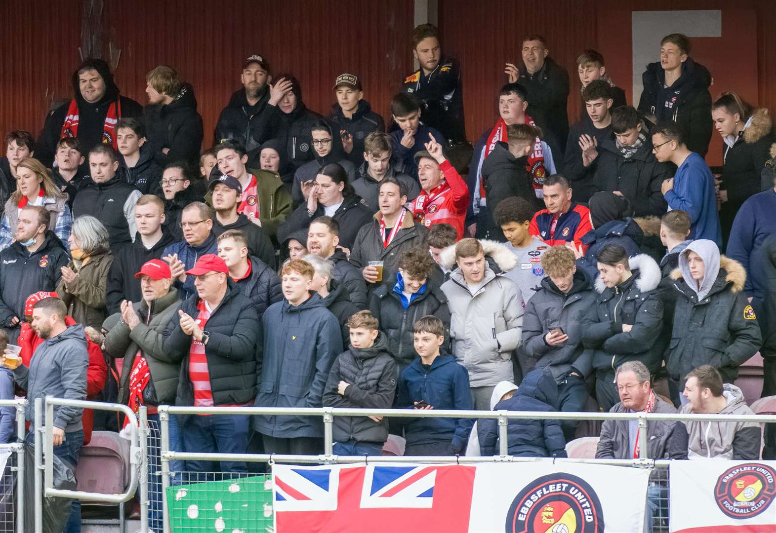 Ebbsfleet United x Slough Town 14/10/2023 na Taça da Inglaterra 2023/24, Futebol