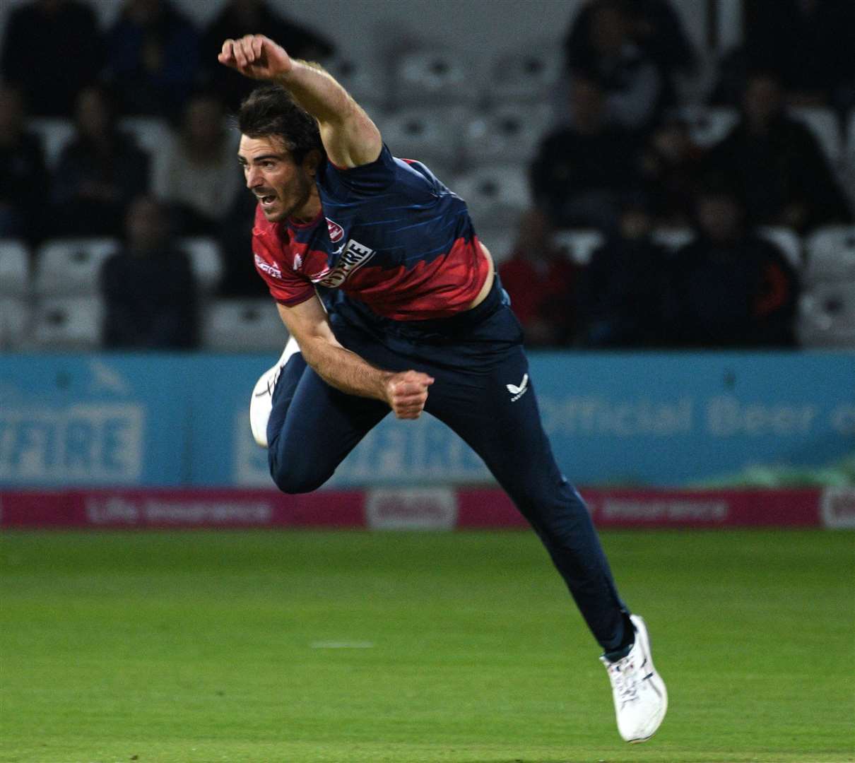 Kent all-rounder Grant Stewart. Picture: Barry Goodwin