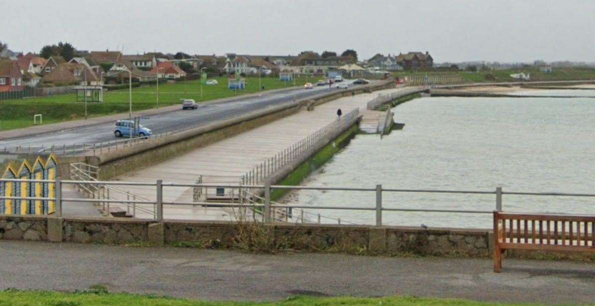 Dog owners were told to keep their animals away from Minnis Bay, Birchington-on-Sea Picture: Google