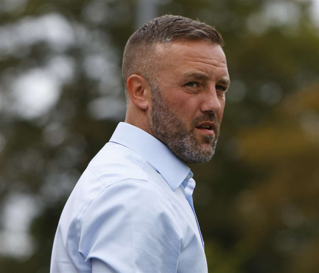 Jay Saunders' last game in charge was against Boreham Wood on Monday Picture: Andy Jones