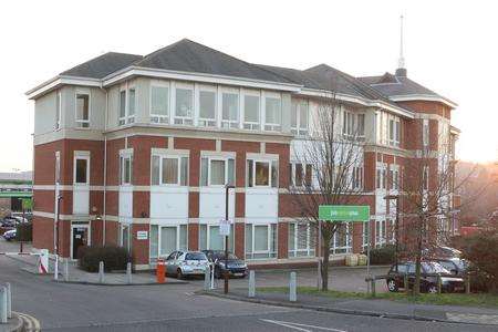 The Job Centre Plus building in Staceys Street, Maidstone