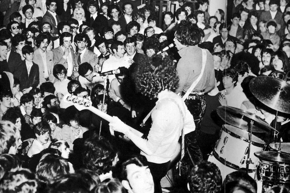 Noel Redding and Jimi Hendrix in their heyday