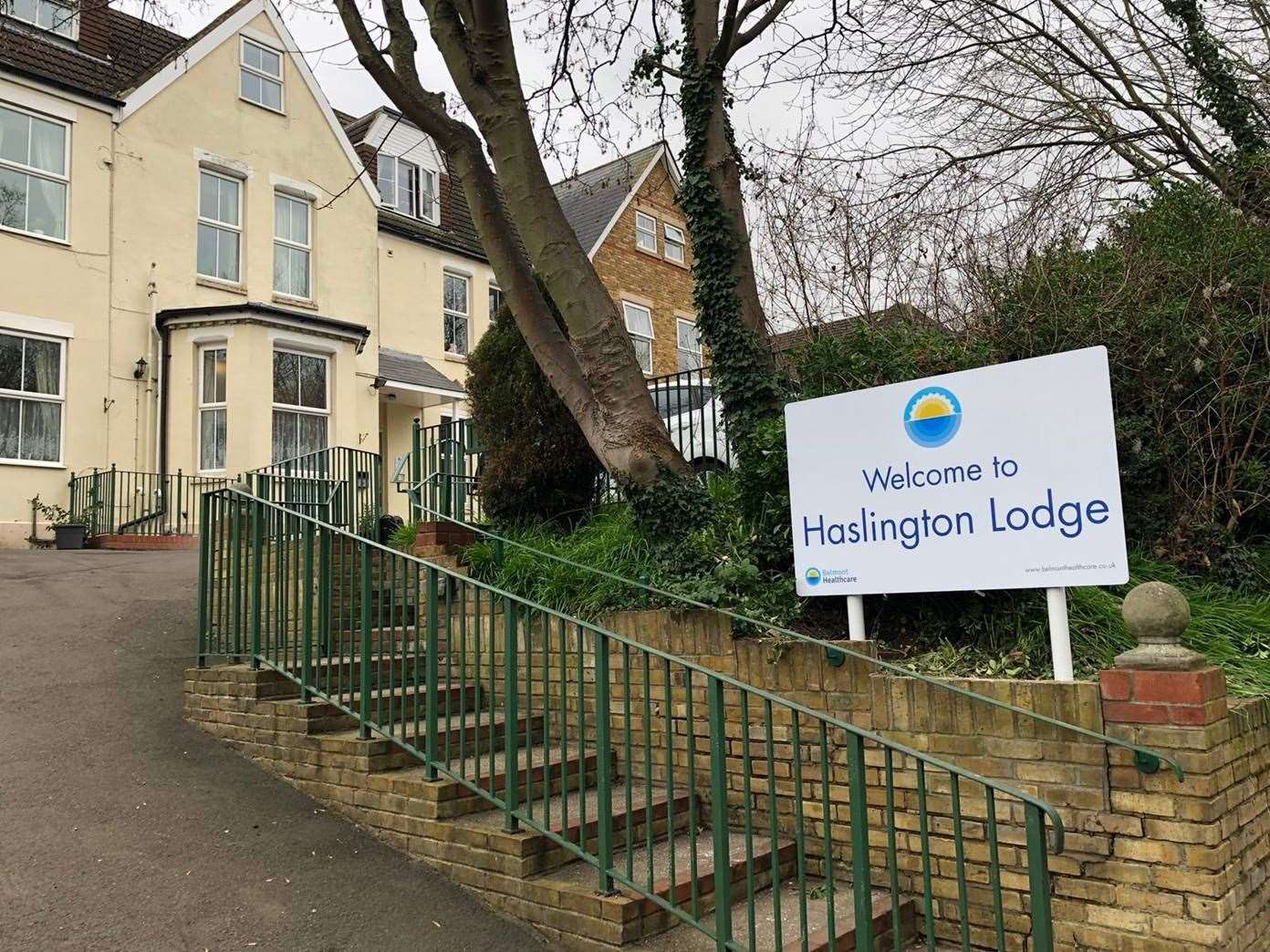 Haslington Lodge in Greenhithe has been receiving messages of support