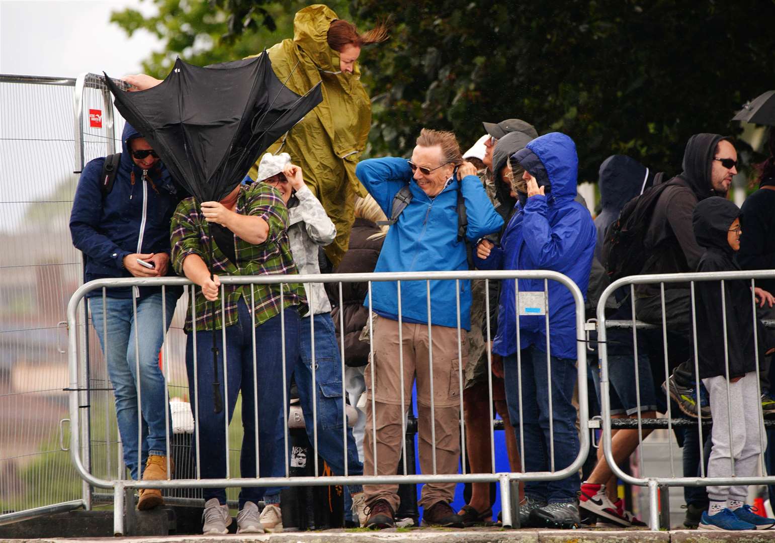 The UK has seen wet and windy weather of late (Ben Birchall/PA)