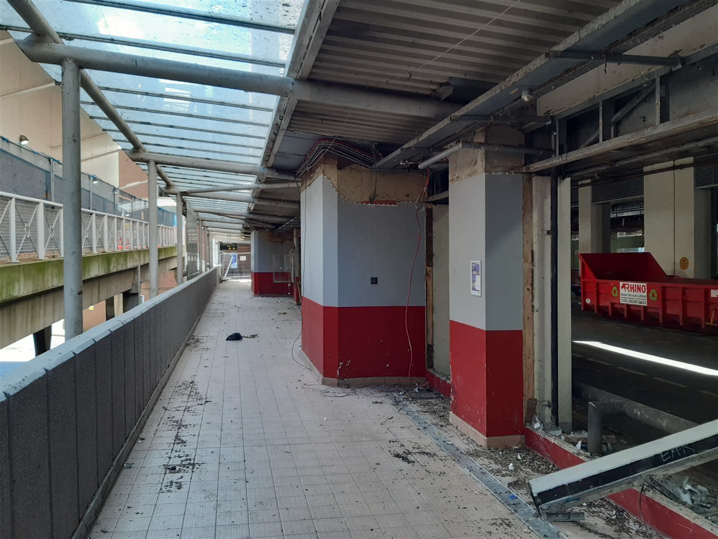 Work is on-going to revamp Maidstone's bus station. Picture: MBC