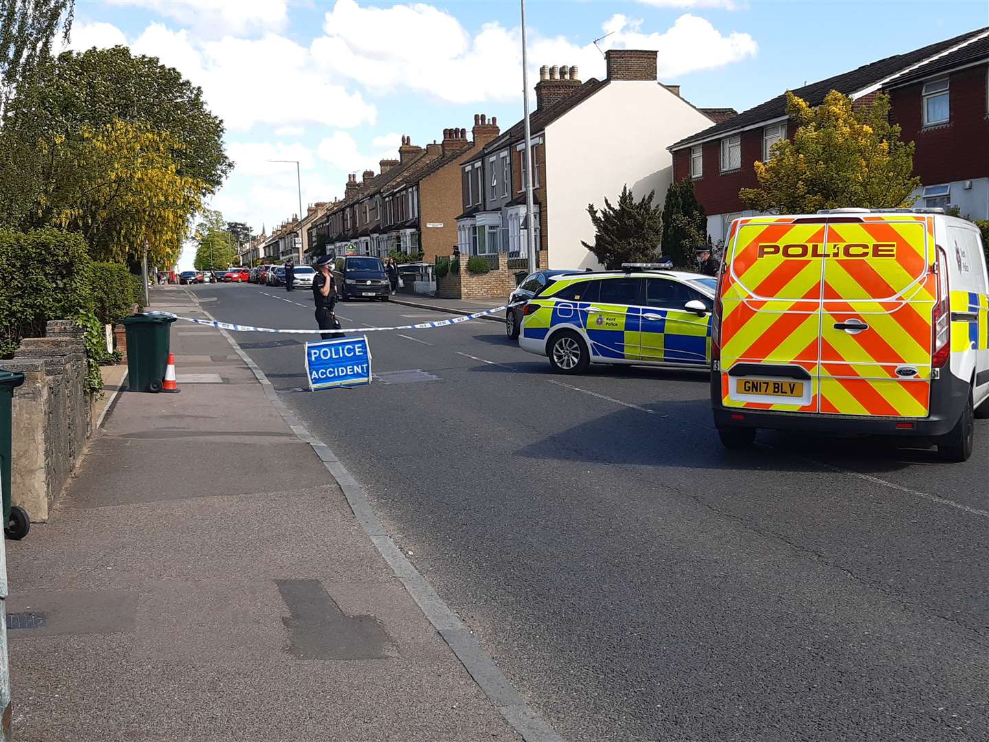 Police in Dartford Road, Dartford (47070445)