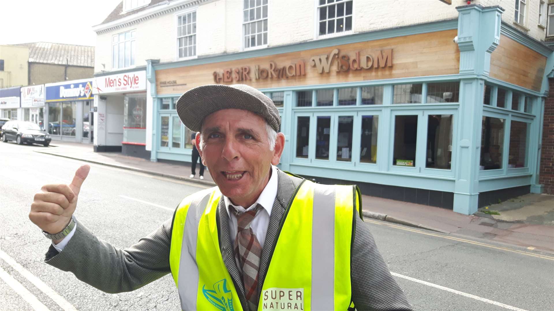 Glenn Ford outside the Sir Norman Wisdom in 2017. Picture: Sam Lennon.