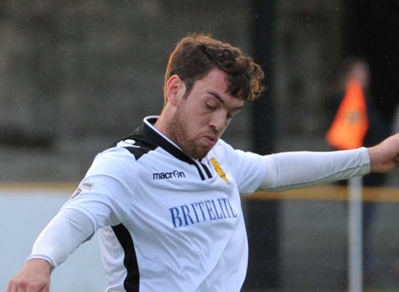 Maidstone right-back Jack Evans Picture: Steve Terrell