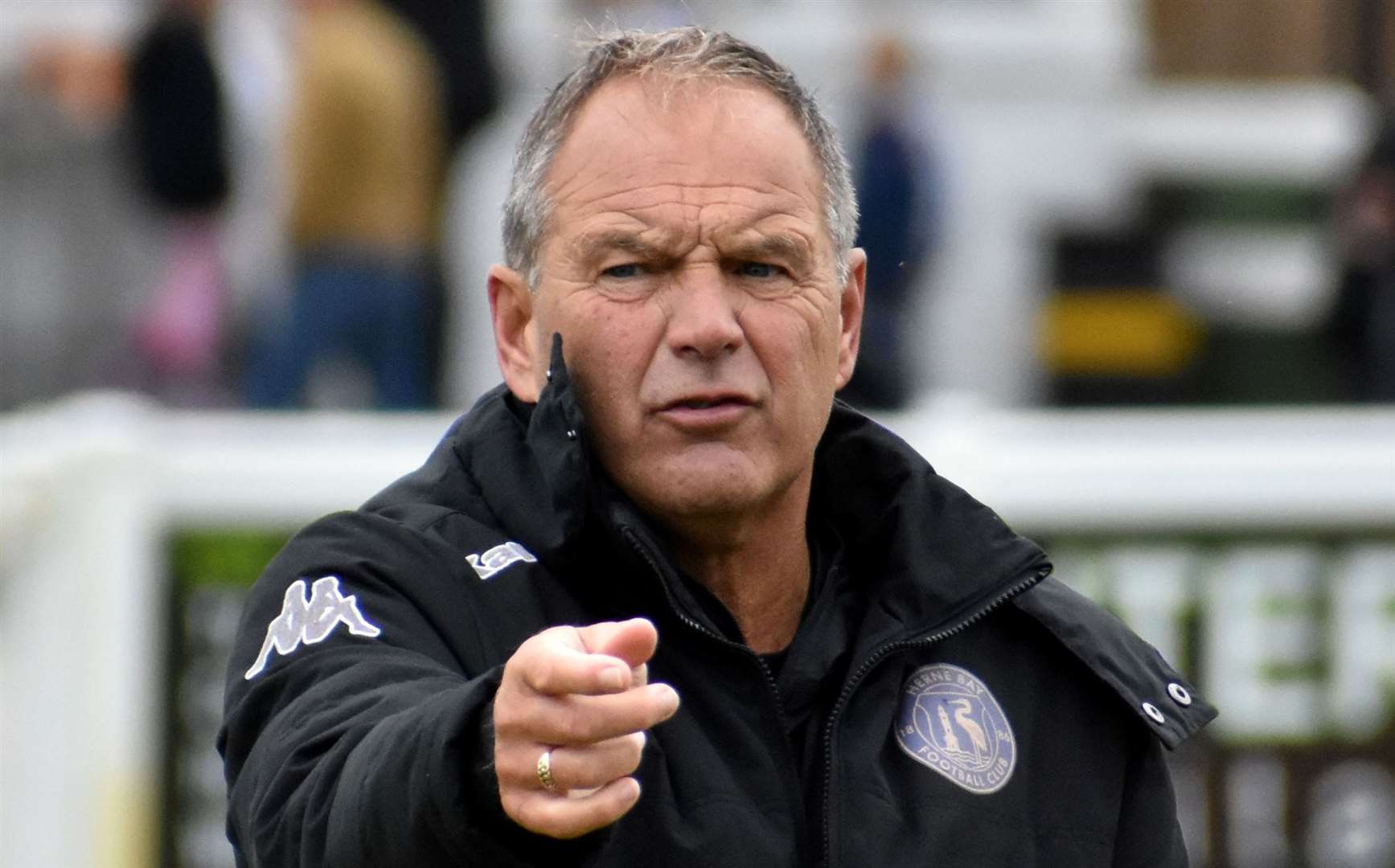 Herne Bay manager Steve Lovell. Picture: Randolph File