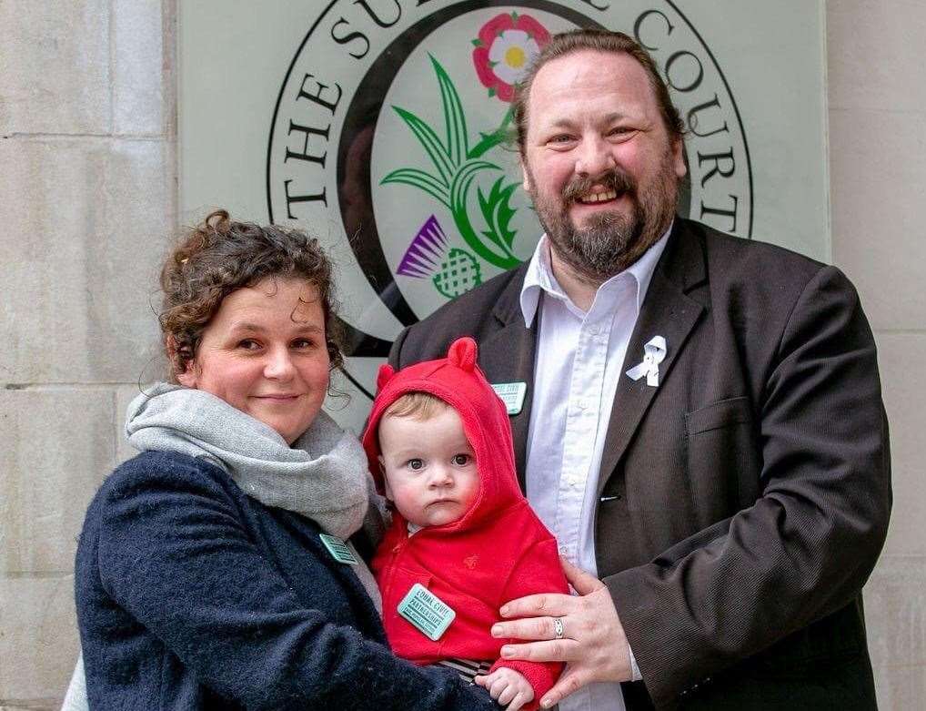 Vince Maple and Mary Tate are one of the first mixed-sex couples to get a civil partnership