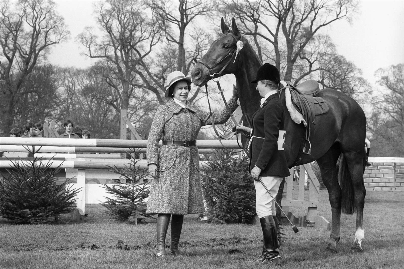 The Queen with Doublet and Princess Anne (PA)