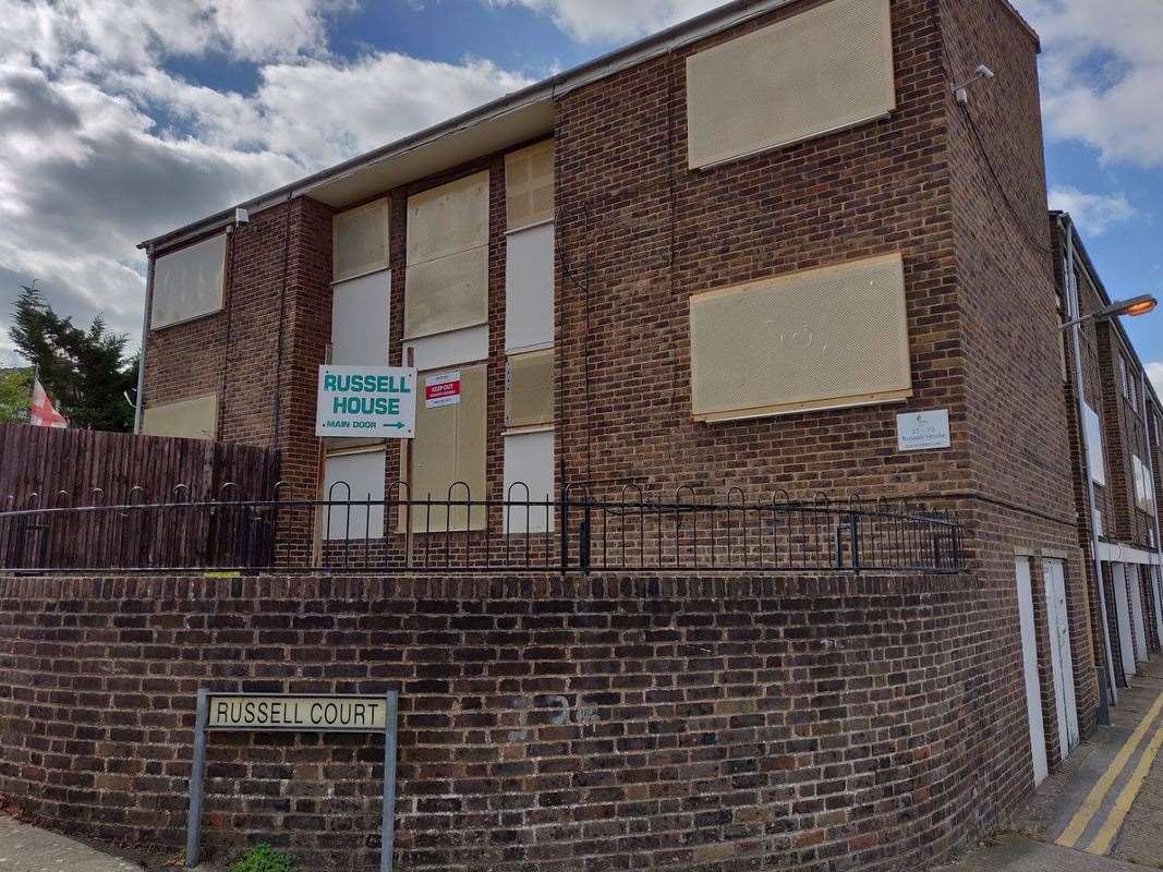 Russell House, at Russell Court, Luton, is earmarked for the foyer project. Picture: George Atzev