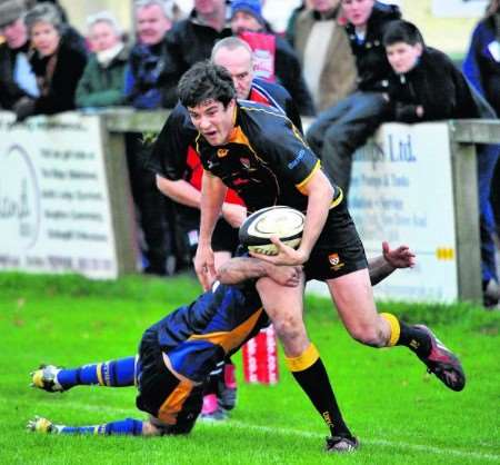 Canterbury battle for possession against Worthing on Saturday